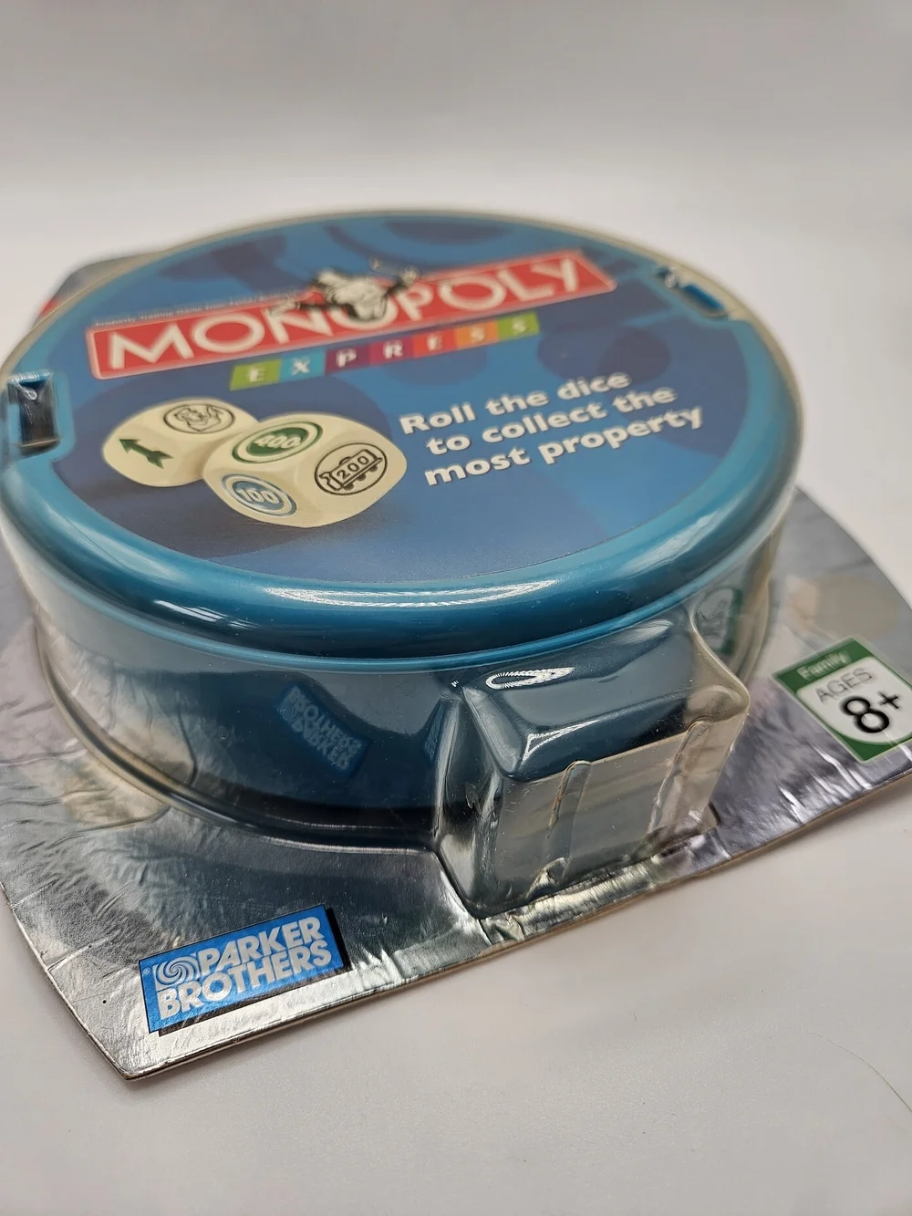 NEW Monopoly Express Dice Game Portable 20-Minute Game Break 2007